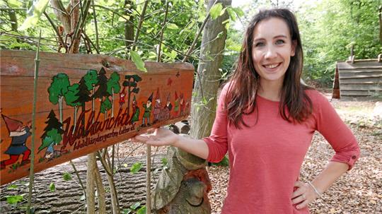 Die Ostharingerin Friederike Wert ist neue Leiterin des Waldkindergartens Lutter.