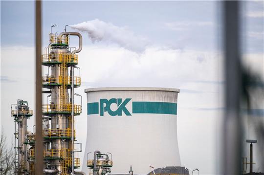 Die PCK-Raffinerie in Brandenburg verarbeitet kein russisches Öl mehr.