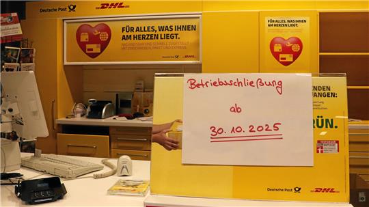 Die Partnerfiliale der Deutschen Post im Rewe-Markt Langelsheim öffnet am Donnerstag zum letzten Mal.