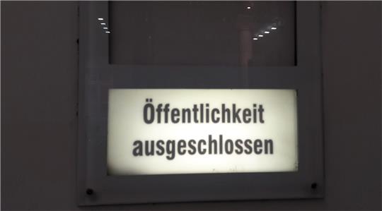 Die Plädoyers im Fall Manczak haben unter Ausschluss der Öffentlichkeit stattgefunden. Für das Urteil am 31. Mai sind die Saaltüren wieder geöffnet.  Archivfoto: GZ