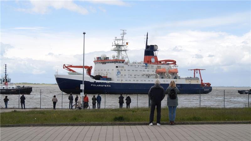 Die „Polarstern“ ist wieder in ihrem Heimathafen Bremerhaven.