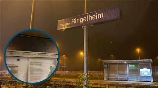 Die Polizei sucht Zeugen, die Hinweise zu den Geschehnissen am Bahnhof Salzgitter-Ringelheim geben können. Fotos: Kasemir
