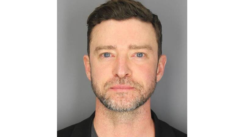 Die Polizei veröffentlichte diesen „Mug Shot“ von Justin Timberlake.