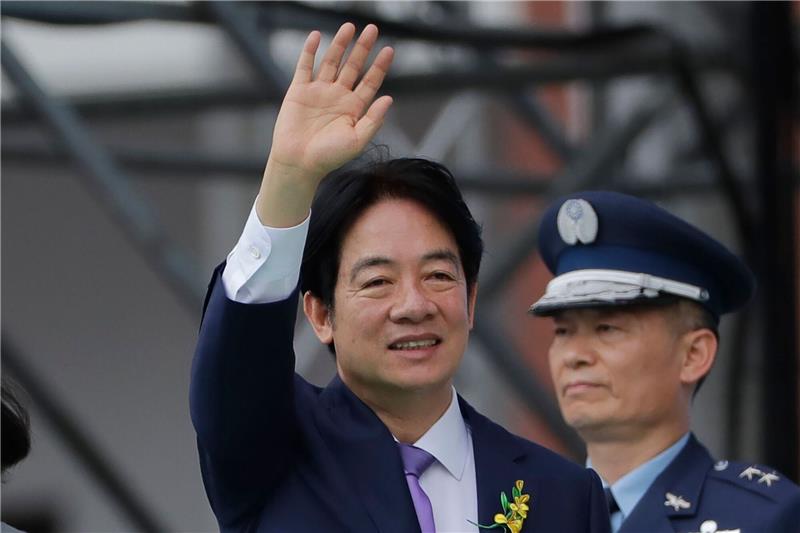 Neuer Präsident Taiwans vereidigt - Forderungen an China Die Präsidentschaftswahl am 13. Januar hatte Lai Ching-te deutlich für sich entschieden.