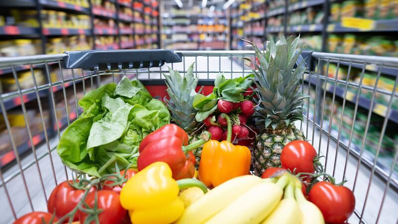 Die Preise für Obst und Gemüse im Supermarkt steigen nicht mehr so schnell.  