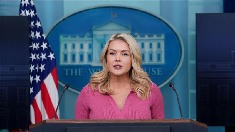 Die Pressesprecherin des Weißen Hauses, Leavitt, sagte, für den Iran wäre es „sehr klug“, ein Abkommen zu schließen.  