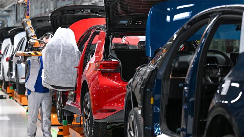 Die Produktion bei VW läuft auch nächste Woche weiter. (Archivbild)