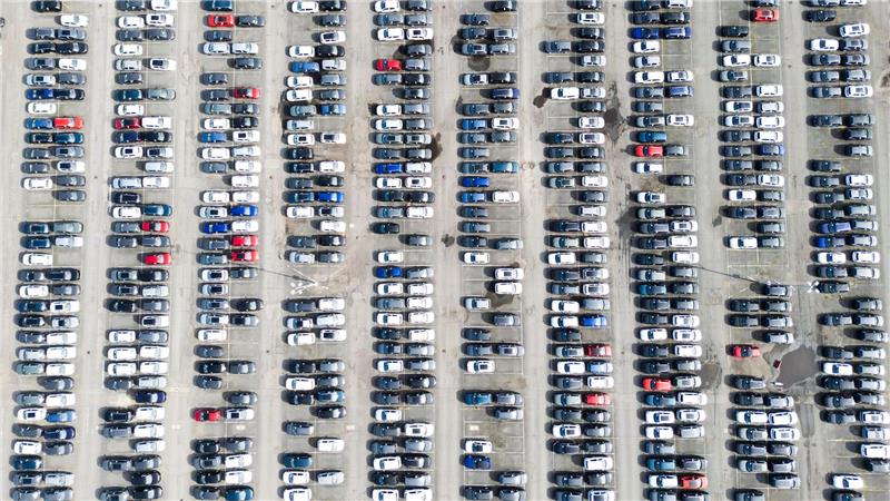 Trumps Zölle lassen Exporte in die USA einbrechen Die Produktion in der Autobranche legte im Juni deutlich zu. (Archivbild)