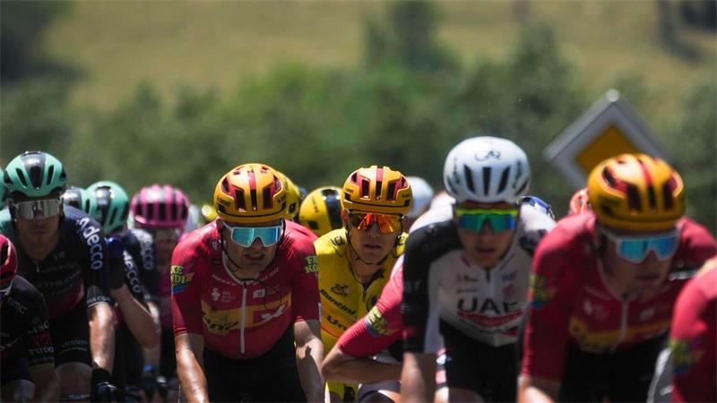 Die Profis bei der Tour de France. 