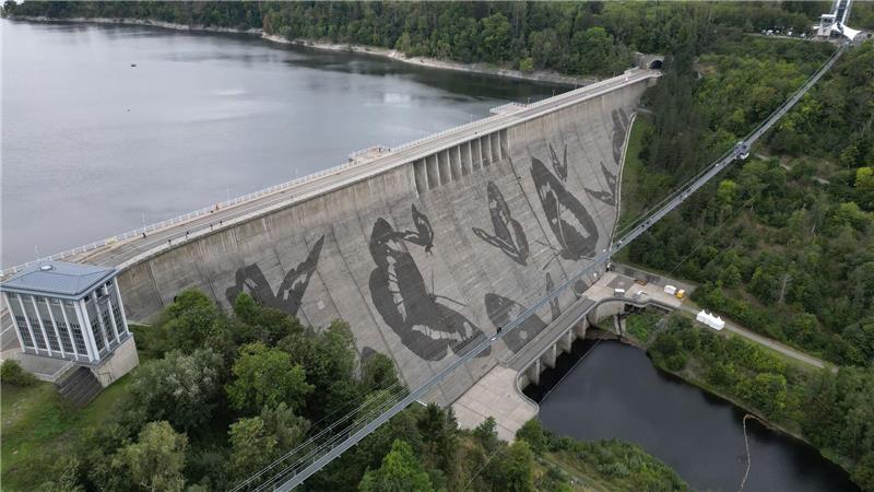Talsperren im Harz unterdurchschnittlich gefüllt Die Rappbodetalsperre liegt weit unter dem üblichen Sommerfüllstand. (Archivbild)