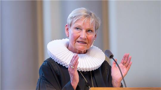 Die Ratsvorsitzende der Evangelischen Kirche in Deutschland wünschte Wilmers „Glaubenszuversicht und Gottvertrauen und eine glückliche Hand bei allen Entscheidungen“. (Archivbild)