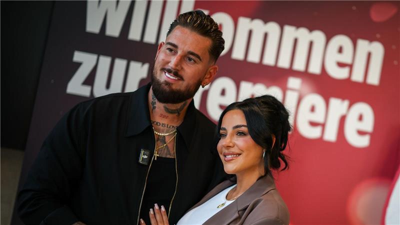 Die Reality-Stars Leyla und Mike Heiter (r) gaben sich das Ja-Wort. (Archivbild)