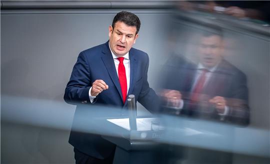 «Die Regelsätze beim Bürgergeld sichern das Existenzminimum - nicht mehr und nicht weniger», so Hubertus Heil (SPD).
