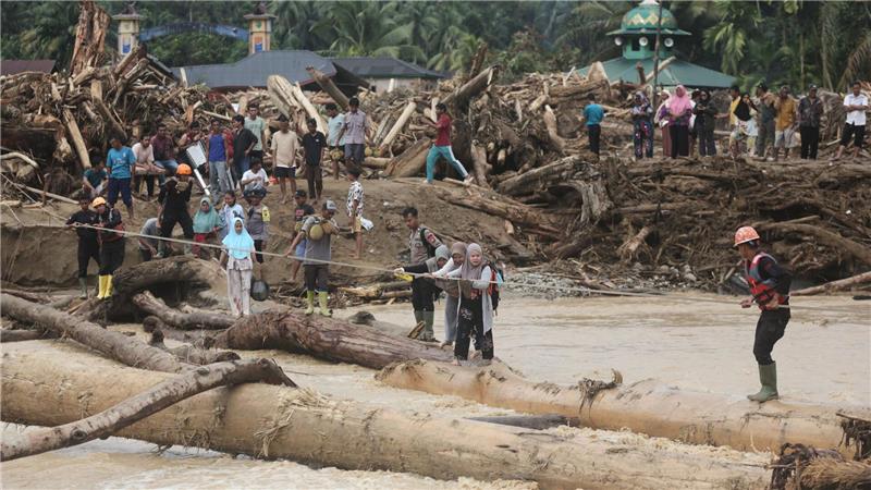 Die Regenzeit in der Region beginnt gerade erst richtig.