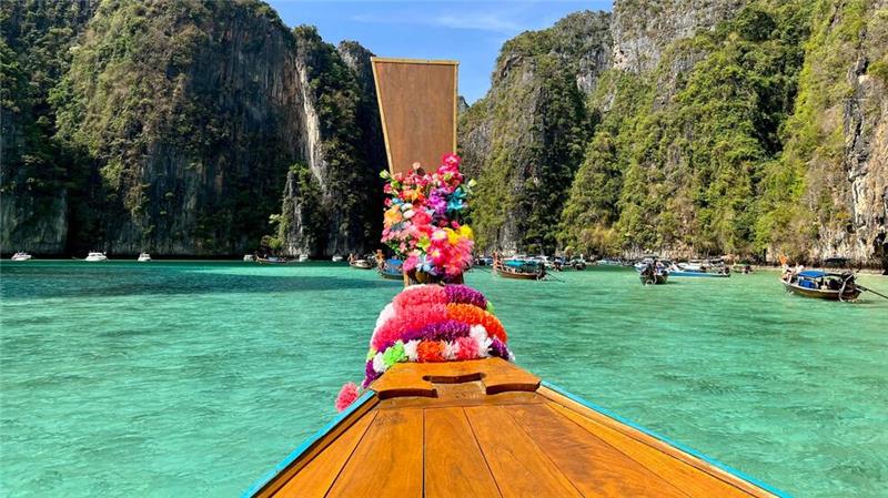 „The Beach“: Thailands Maya Bay öffnet wieder für Touristen Die Region von Phi Phi Island gilt als Urlaubsparadies. (Archivbild)