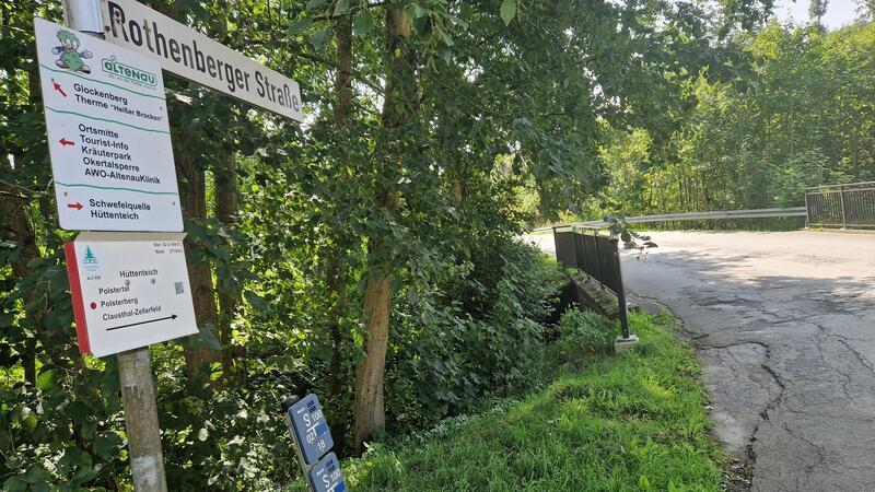 Die Rothenberger Straße in Altenau soll ab September von der Einmündung Bergstraße bis zum Alten Bahnhof saniert werden.