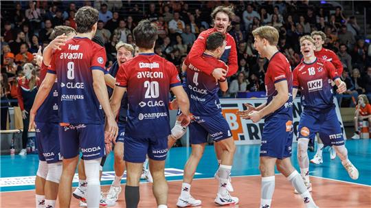 Die SVG Lüneburg steht einmal mehr im Finale des CEV-Pokals. (Archivbild)