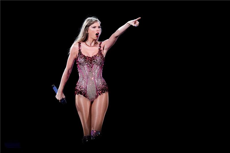 Musks Plattform X lässt wieder nach Taylor Swift suchen Die Sängerin im November 2023 in Buenos Aires.