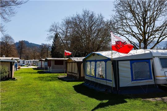 Die Saison auf vielen Campingplätzen startet mit den Osterfeiertagen.