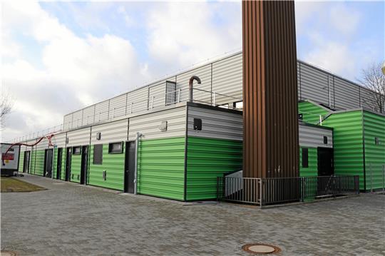 Die Sanierung der Vienenburger Sporthalle soll Ende April beendet werden.  Foto: Roß