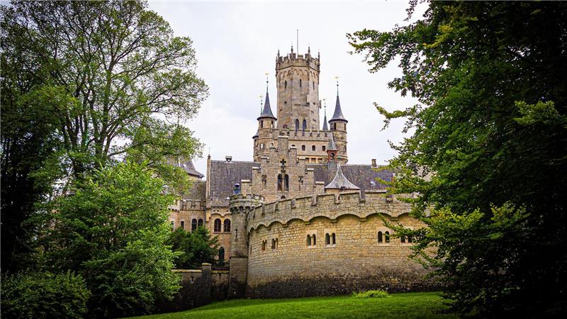 Die Sanierung der maroden Marienburg kommt voran, am Pfingstwochenende wird das Schloss für Besucher geöffnet. (Archivbild) 