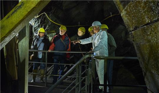 Die Schätze des Harzer Welterbes liegen vor allem unter Tage – wie hier im Rammelsberg Goslar. Foto: Sobotta/Welterbestiftung