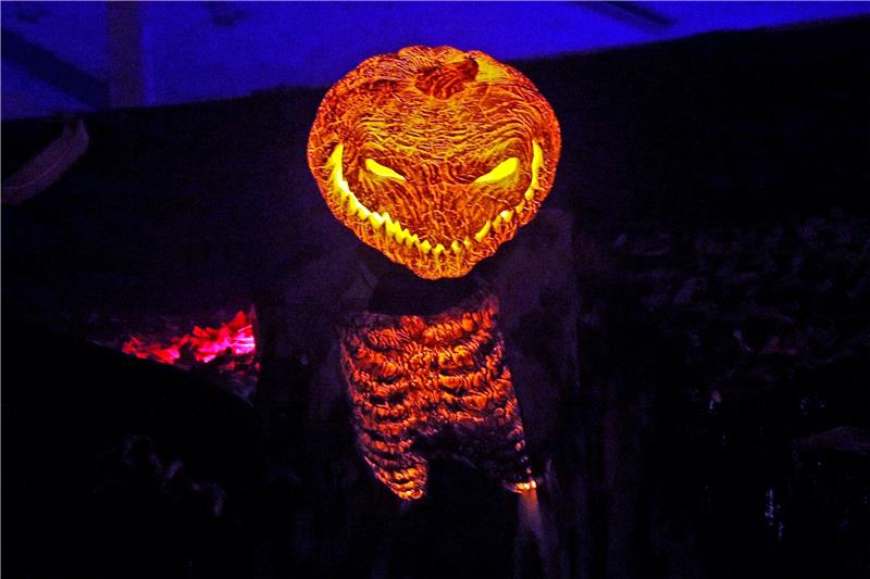 Der blanke Horror hat einen Namen: Schelloween Die Schelloween-Deko genießt Kultstatus. Foto: Epping