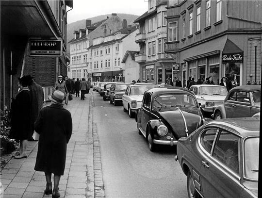 Die Schmiedestraße im Jahr 1973.