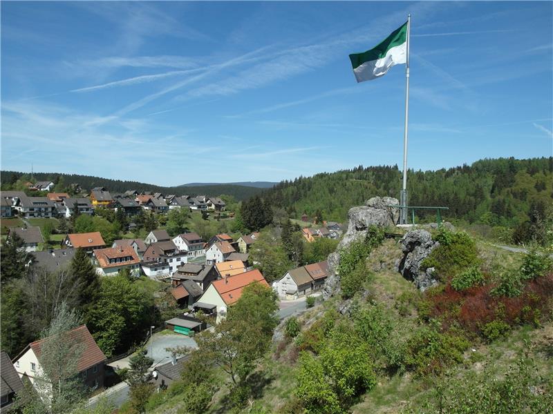 Die Schützenklippe in Altenau: Von hier aus plant der Verkehrsverein drei neue Wanderwege inklusive Beschilderungen.  Foto: Privat