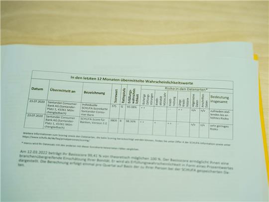 Die Schufa Holding AG ist eine privatwirtschaftliche Wirtschaftsauskunftei.