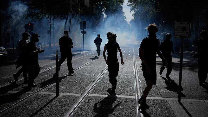 Die Schulproteste in Frankreich gehen weiter.