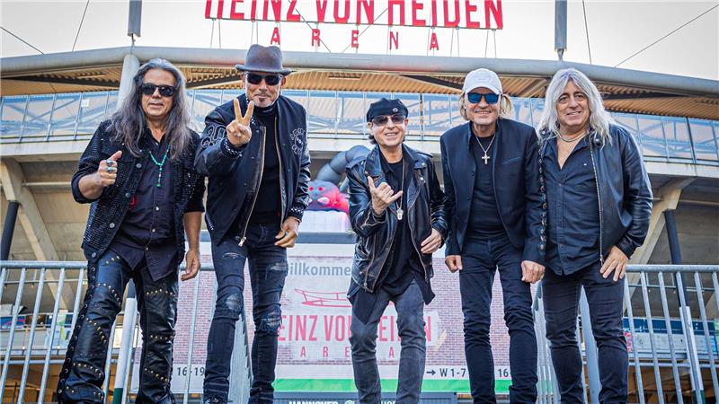 Scorpions feiern 60 Jahre Bandgeschichte mit Stadionkonzert Die Scorpions spielen zum ersten Mal im Fußballstadion von Hannover 96. (Archivbild)