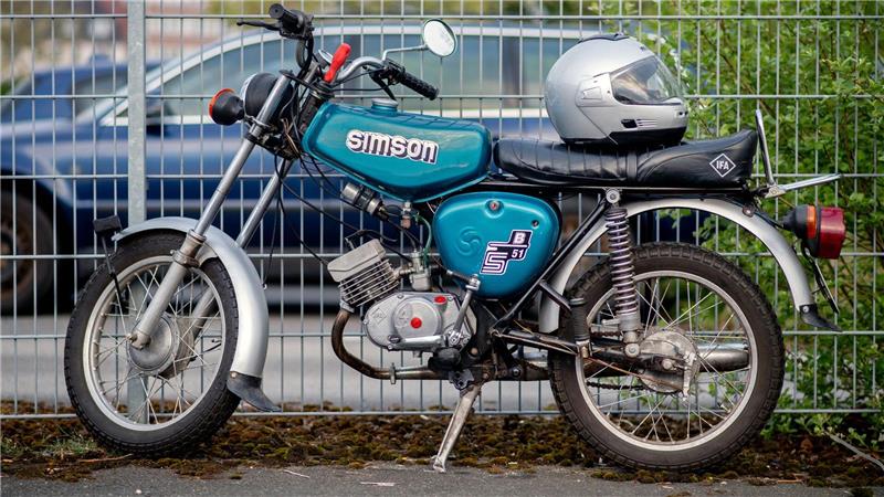 Die Simson S51 wird bei Liebhabern hoch gehandelt. (Archivbild)