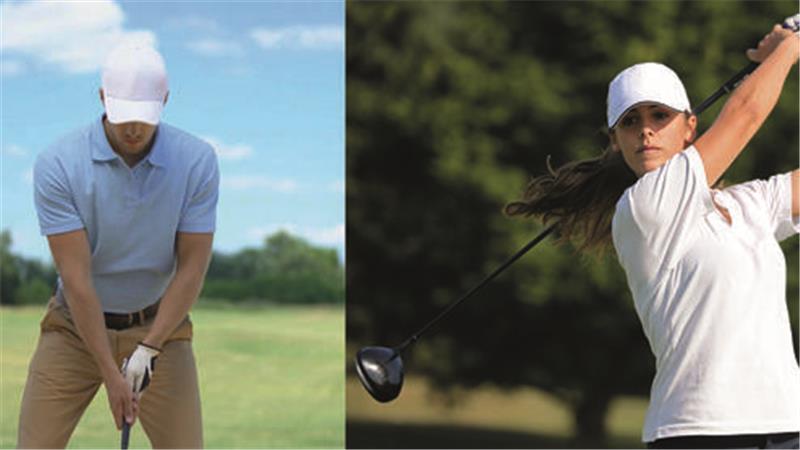 Die Software analysiert den Golfschwung jedes Spielers individuell und bietet Verbesserungslösungen an.