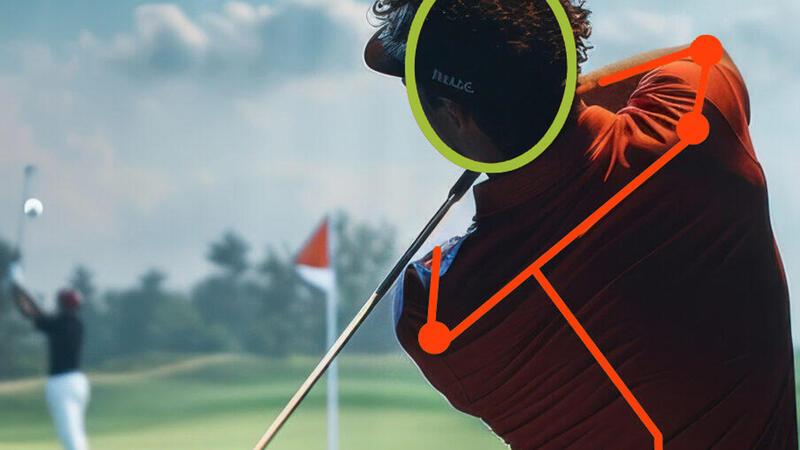 Medizinisch-ganzheitliches Golftraining Die Software analysiert den Schwung.