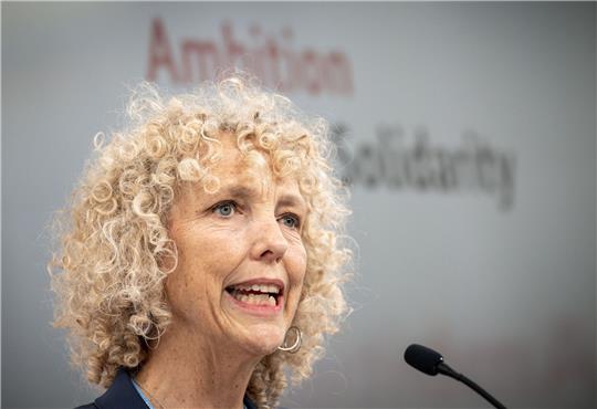 Die Sonderbeauftragte der Bundesregierung für internationale Klimapolitik, Jennifer Morgan.