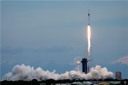 Die SpaceX Falcon 9-Rakete startete am 21. Mai in Cape Canaveral.