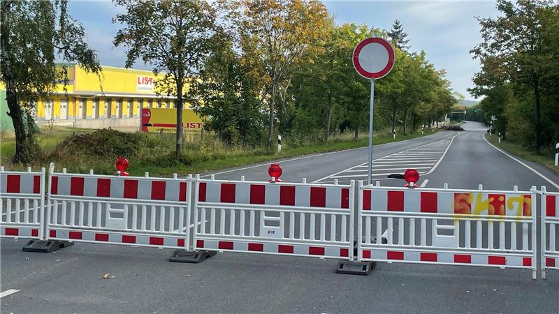 Die Sperre ist bald Vergangenheit: Zum Wochenende soll der Verkehr auf der B 82 zwischen Goslar und Immenrode wieder fließen.