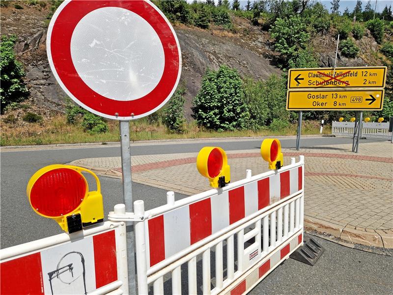 Sperrung der Bramke-Brücke löst bei Anliegern großen Frust aus Die Sperrung der Bramke-Brücke bedeutet für Schulenberger lange Umwege. Der Frust ist groß. Foto: Knoke