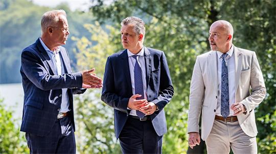 Die Spitzen der Koalitionsfraktionen beraten in Münster, wie es weitergehen soll mit den Reformen. 
