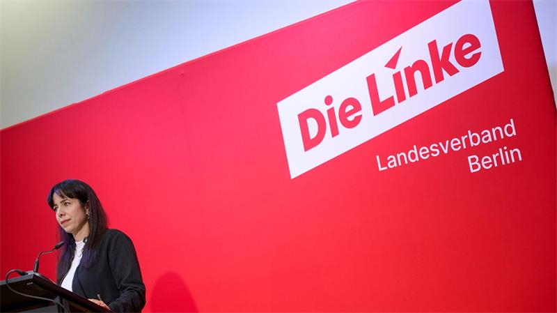 Die Spitzenkandidatin und Fraktionsvorsitzende der Berliner Linken, Elif Eralp, will neue Regierende Bürgermeisterin werden. (Archivbild) 