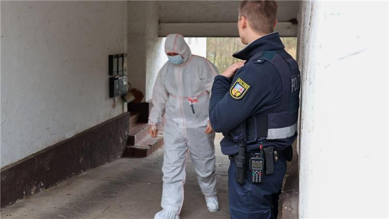 Die Spurensicherung war vor Ort im Einsatz.