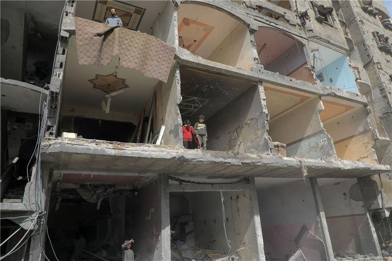 Neuer Anlauf für Geisel-Deal im Gaza-Krieg Die Stadt Rafah ist zu großen Teilen zerstört. Laut dem UN-Welternährungsprogramm (WFP) droht immer mehr Menschen der Hungertod.