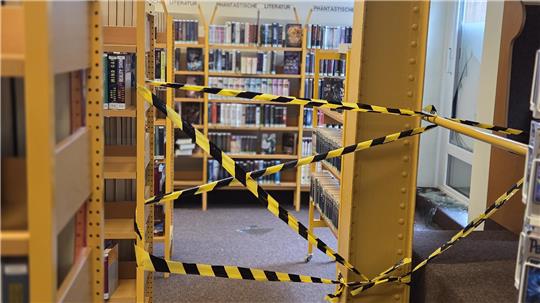 Die Stadtbibliothek in Clausthal-Zellerfeld ist das Ziel von Einbrechern, der Zutritt gelingt ihnen jedoch nicht.