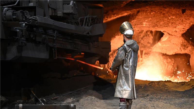 Die Stahlindustrie in Deutschland leidet unter gestiegenen Energiekosten