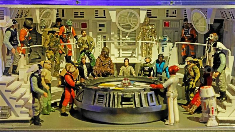 Die Star-Wars-Familie ist noch zu Gast im Goslarer Museum.