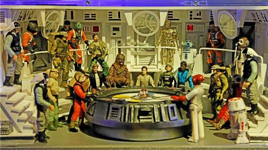 Die Star-Wars-Familie ist noch zu Gast im Goslarer Museum.