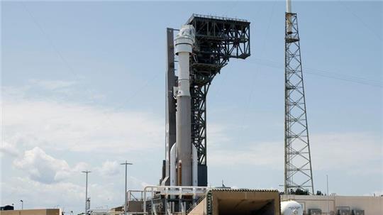 Die Starliner-Kapsel: Künftig soll der „Starliner“ als Alternative zur „Crew Dragon“-Raumkapsel von SpaceX Astronauten zur ISS transportieren.