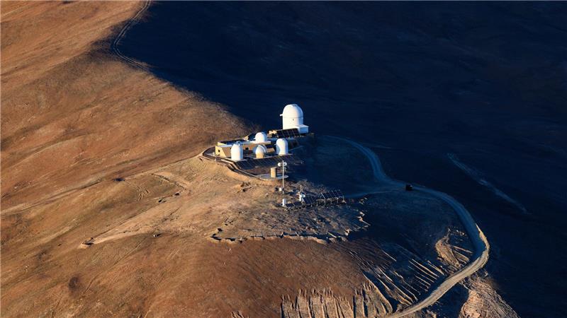 Die Sternwarte „Rolf Chini Cerro Murphy“ der Europäischen Südsternwarte (ESO) am Cerro Armazones