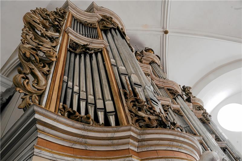 Organisten der Thomaskirche und Notre-Dame kommen Die Stiftskirche St. Georg in Grauhof hat einen ganz besonderen Schatz: eine Barockorgel, die Ihresgleichen sucht. Foto: Straube
